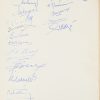 Lederen album uitgegeven door GROUPE 38, Telexpo 58. Bevat 22 bladzijden in ringmap en 4 losse vellen met handtekeningen. Waaronder deze van Leopold III en Boudewijn met een foto waarop ze het boek signeren. Verder een groot lot foto’s en een singeltje aangeboden door Marie thumas met een rede van de toenmalige Koning Boudewijn.