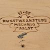 ‘Stijn Streuvels’. Portret van de schrijver op een ronde plaquette. Achteraan gemerkt; Kunstwerkstede Machnig, Aalst.ØØ