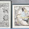 Drie drukwerken waarvan een geïllustreerde tekst en twee astrologische reproducties.