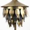 Een koperen vintage tafellamp, ontworpen door Uno Dahlén voor Aneta, Stockholm, Zweden. Gemerkt.