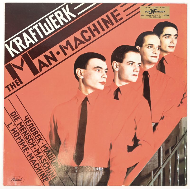 ‘The Man Machine’ Kraftwerk. EMI-Bovema Holland.