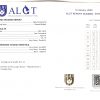 Kleine ronde briljanten met een gezamenlijk gewicht van 2,82 ct. VS - I2 natuurlijke kleur. Met certificaat ALGT.