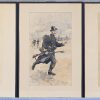 ‘Belgische militairen’. Een set van vijf kleurenlitho’s naar de aquarellen van Maurice ROMBERG DE VAUCORBEIL.