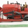 Dinky Toys 561 Blaw Knox Bulldozer. In originele verpakking. Een van de rubberen rupsbanden is gebroken.