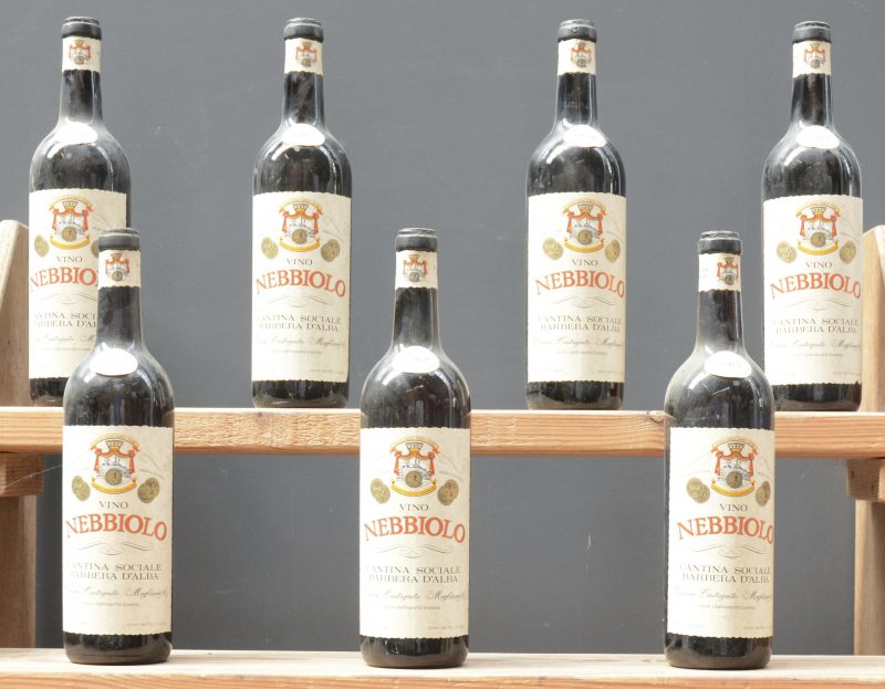 Nebbiolo Barbera d’Alba  Cantina Sociale, Castagnito M.O.  1967  aantal: 7 bt