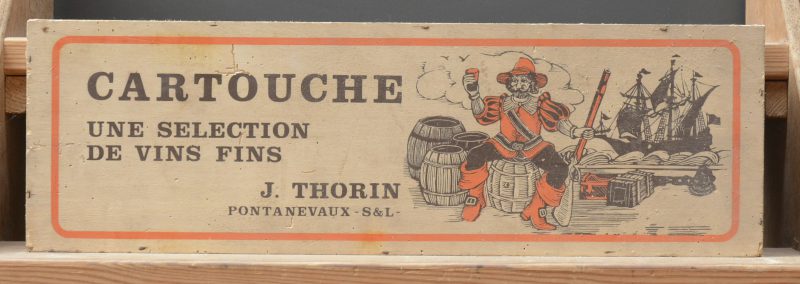 Lot wijn     O.K.   aantal: 4 bt    Donzelle Blanc de Blancs   J. Thorin, Pontanevaux   1971  aantal: 2 bt    Cartouche Rouge Vieux   J. Thorin, Pontanevaux   1971  aantal: 2 bt