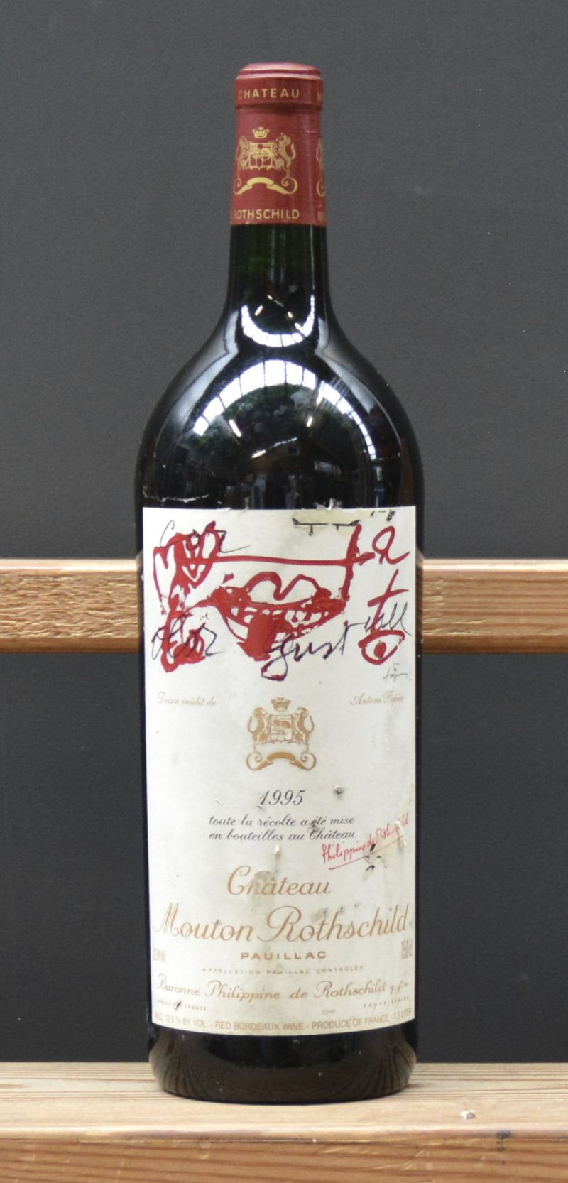 Ch. Mouton-Rothschild A.C. Pauillac 1e grand cru classé  M.C.  1995  aantal: 1 Mag.