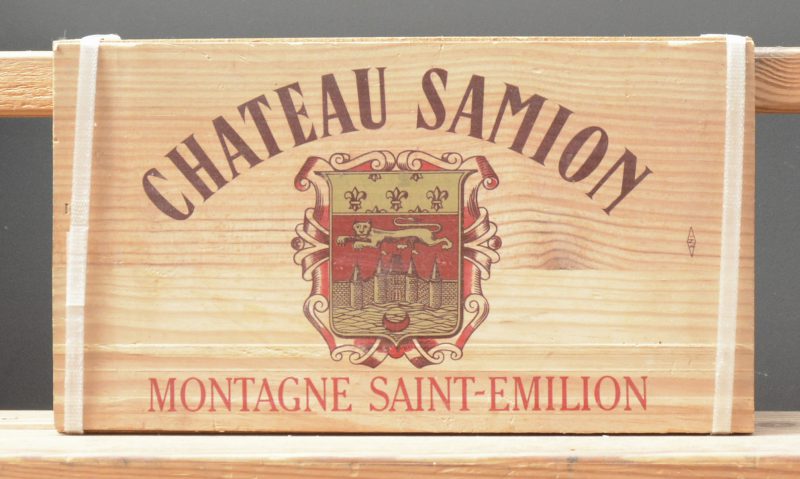Ch. Samion A.C. Montagne St-Emilion   M.C. O.K. 1983  aantal: 2 bt