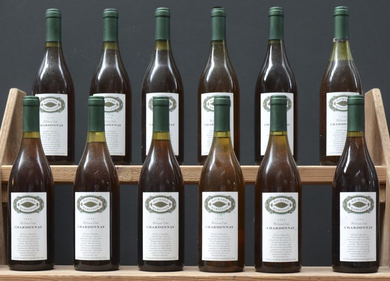 Chardonnay McLaren Vale  Richard Hamilton, Willunga M.O.  1996  aantal: 12 bt