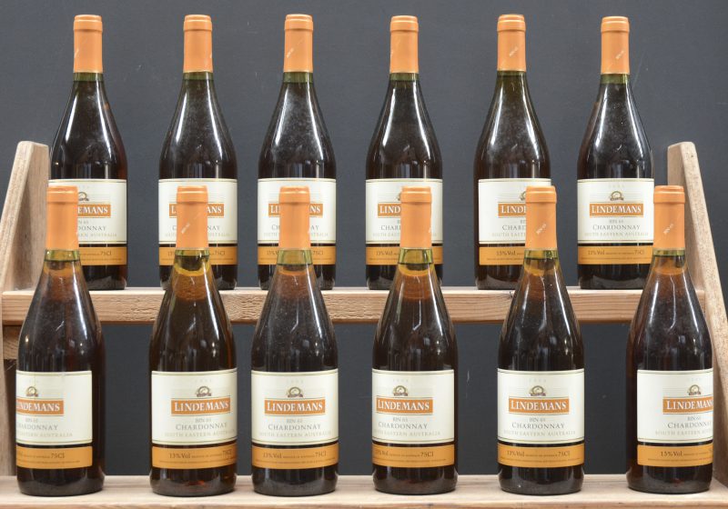 Chardonnay Bin 65 South Eastern Australia  Lindemans, Karadoc M.O. O.D. 1996  aantal: 12 bt
