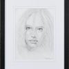 Lot van 2 portrettekeningen. Getekend Paul Vaza ‘08.