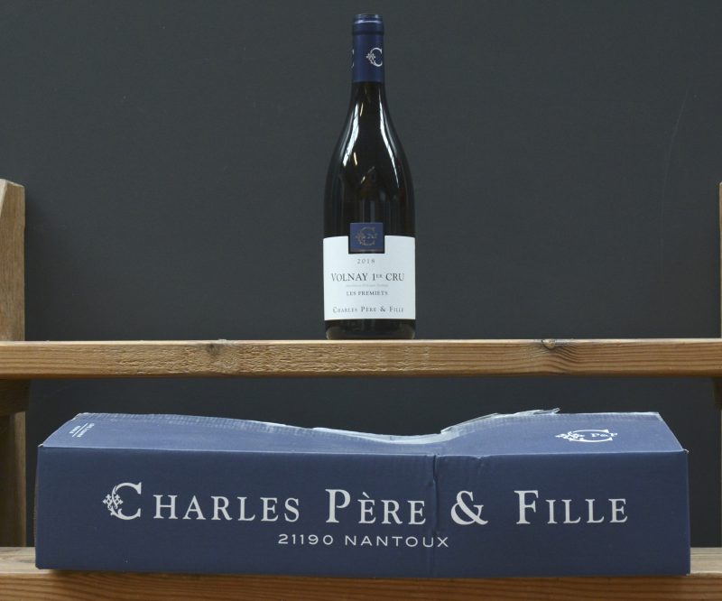Volnay 1e Cru Les Fremiets A.C.  Charles Père & Fille, Nantoux M.D. O.D. 2018  aantal: 6 bt
