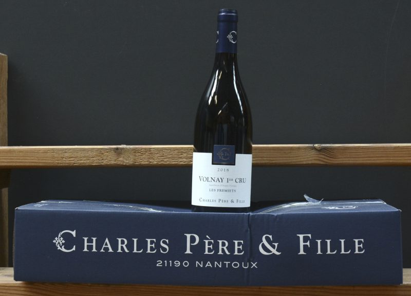 Volnay 1e Cru Les Fremiets A.C.  Charles Père & Fille, Nantoux M.D. O.D. 2018  aantal: 6 bt