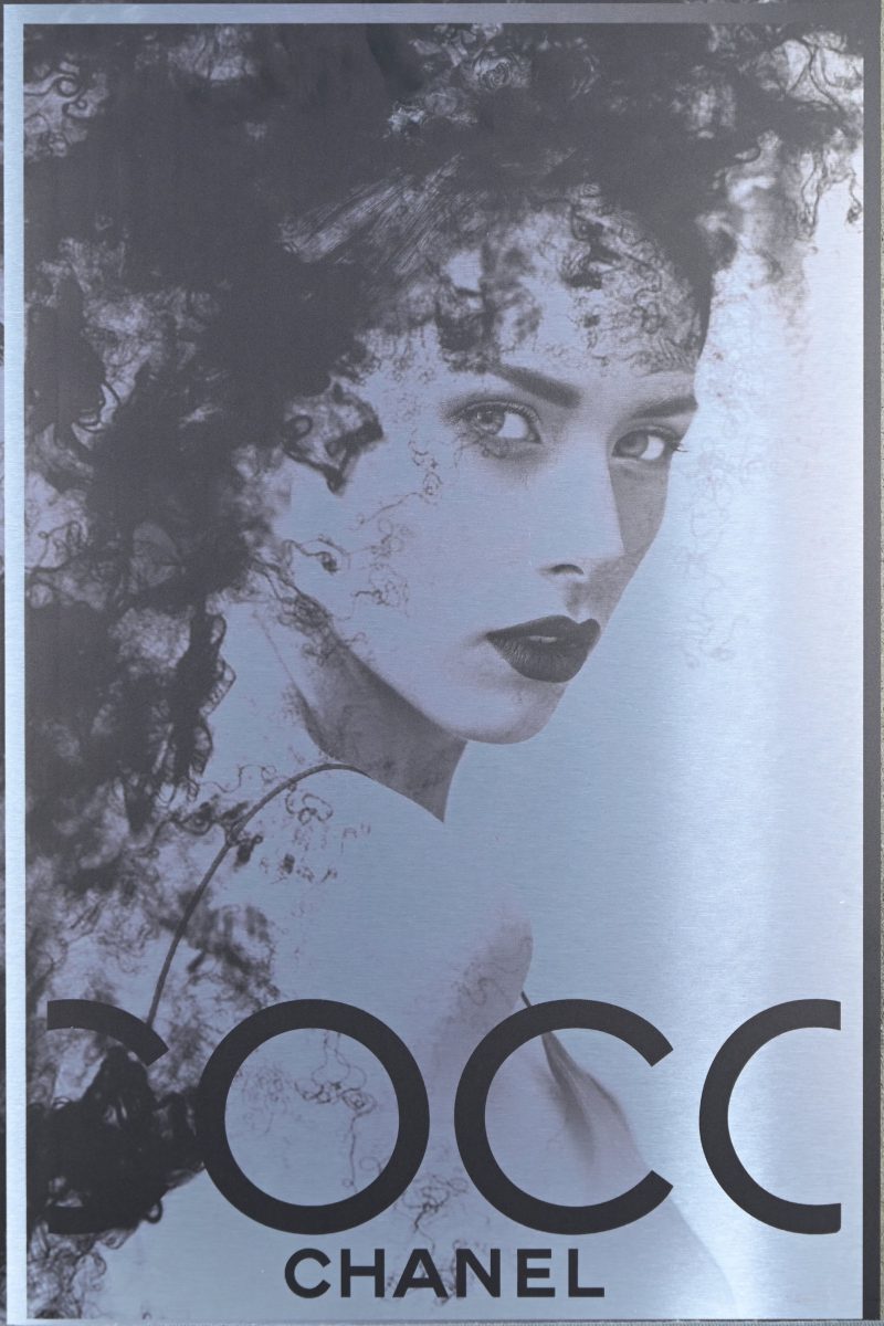 ‘Chanel’, fotoprint op dibond.