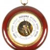 Een partij oude wekkers bestaande uit 3 x Junghans, 1 x Matin en een barometer van het merk Lufft.