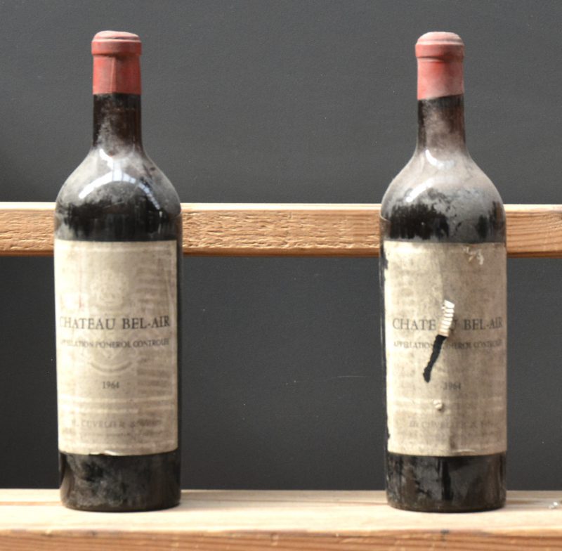 Ch. Bel-Air A.C. Pomerol   M.O.  1964  aantal: 2 bt