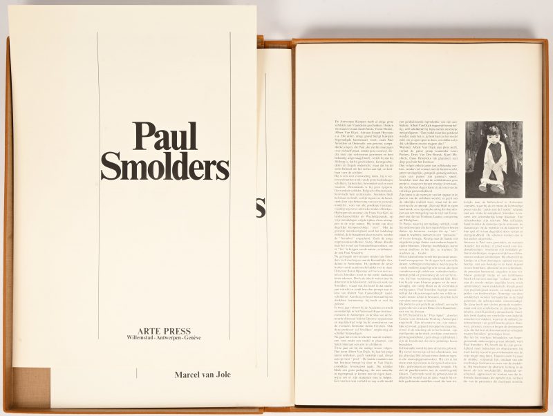 Een kunstmap van Paul Smolders.