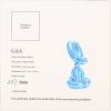 ‘Ballon Rabbit’, een glanzend blauw beeldje van koud gegoten hars. Formaat L. Met een certificaat van Editions Studio, naar het werk van Jeff Koons. Nr. 237 uit een oplage van 999 exemplaren. Onderaan genummerd, in originele doos.