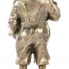 “Rokende jongen”, een bronzen beeldje gemerkt Schmidt - Felling, genummerd en stempel van de bronsgieterij.