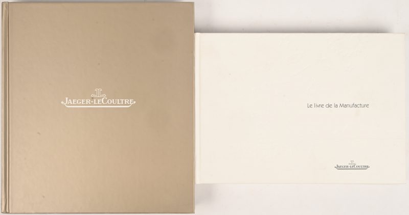 Een set van 2 boeken, Jaeger Lecoultre, Edition 2008 en Le livre de la manufacture.