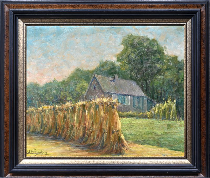 ‘Lichtaart’, olieverf op paneel. Getekend; Vereycken, 1960.