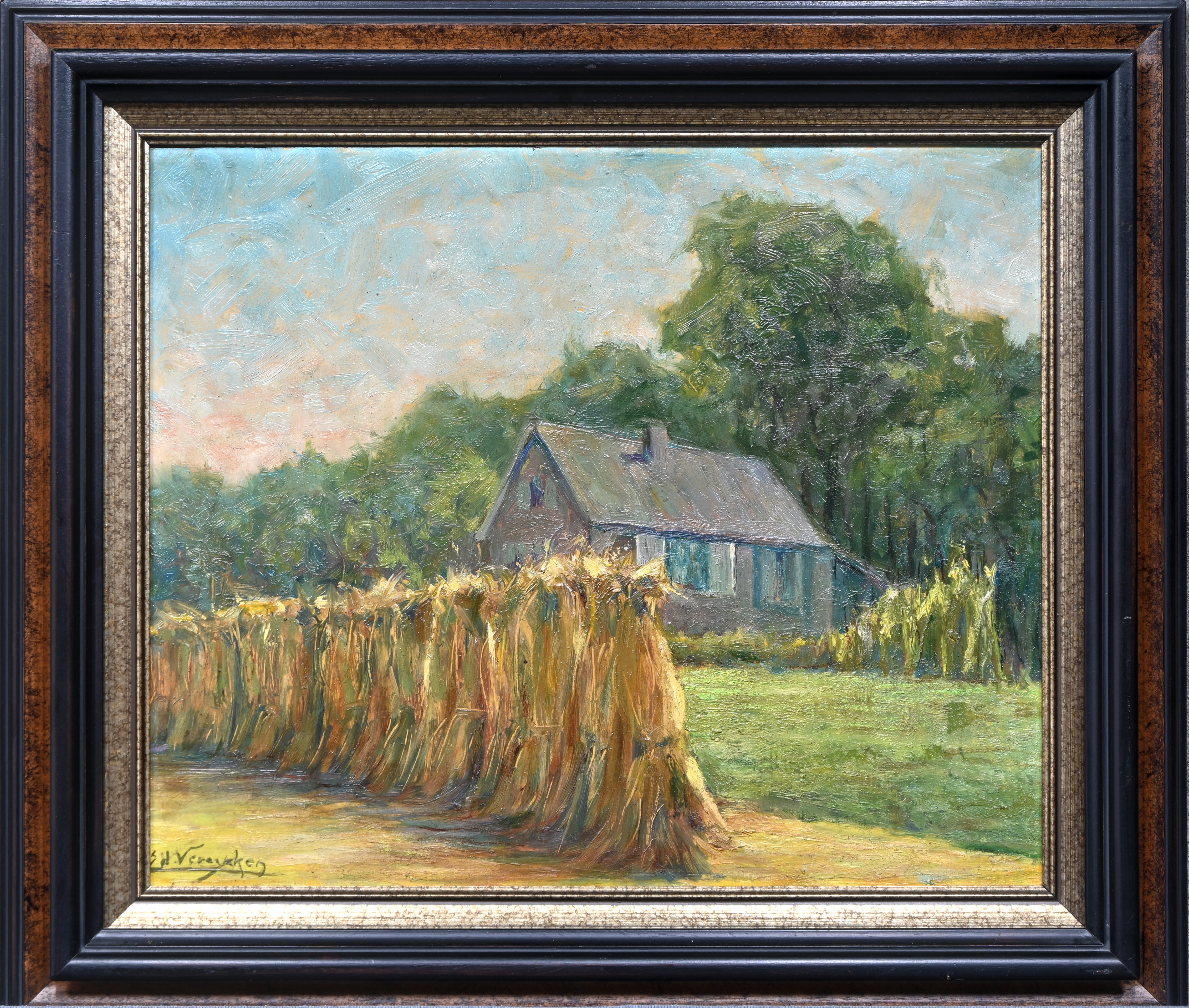 ‘Lichtaart’, olieverf op paneel. Getekend; Vereycken, 1960 ‘Lichtaart’, olieverf op paneel. Getekend; Vereycken, 1960.