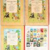 - Tintin au Congo. Ed. Casterman 2019?- L'Oreille Cassé. Ed. Casterman, 4e pl. B20 (1956). Goede staat, enkele bladen wat scheef in het blok.- Le Crabe aux Pinces d'Or. Ed. Casterman, B1 (1946). Zeer slechte staat, veel losse en gescheurde pagina's, maar compleet en met de vier HT illustraties.- L'Etoile Mistérieuse. Ed. Casterman. B1 (1947). Blauwe rug, zeer slechte staat, onvolledig.
