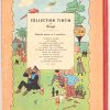 - Le Lotus Bleu. Ed. Casterman, 4e pl. B1 (1947). Goede tot matige staat, blok komt los, titelpagina met scheurtje.