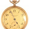 Een lot van 2 zakhorloges bestaande uit een Fero Feldmann 17 jewels, werkend, en een goudkleurige Orinoco Chronometre, niet werkend. Toegevoegd 5 horlogekettingen.