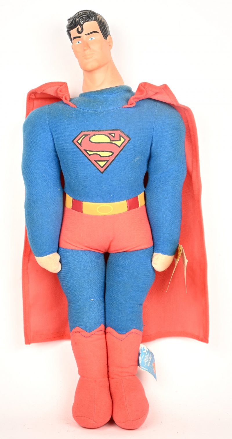 Een retro superman pop, DC comics, City Chix, 55 cm lengte.