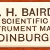 “Lanterna magica”, een 19e eeuwse projector, A.H. Baird, scientific instrument maker, Edinburgh