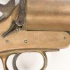 Seinpistool van messing, brons en met een notenhouten kolf. Brits leger, Wereldoorlog I. 25.4 mm. Gemerkt.