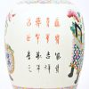 Twee gemberpotten van meerkleurig Chinees aardewerk.