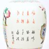 Twee gemberpotten van meerkleurig Chinees aardewerk.