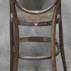 Een bentwood kinderstoel in Thonet stijl, gemerkt met label: Taymans, Antwerp.