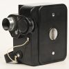 Een Eumig filmcamera, jaren 30 van de vorige eeuw. Diafragma stuk/ter restauratie.