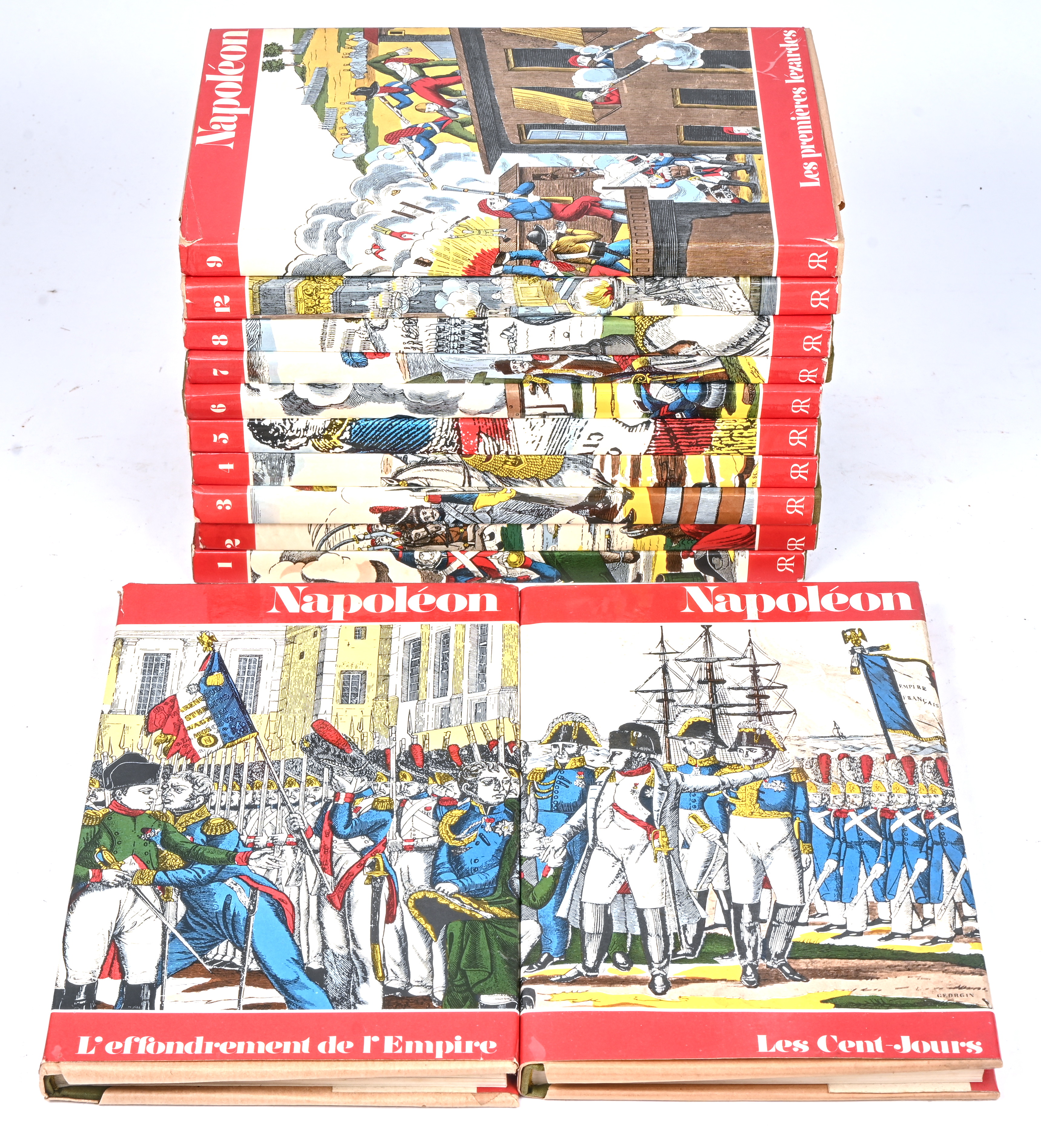 ‘Napoléon’, een twaalf delige reeks uitgegeven door Editions Rencontre Lausanne, 1969 ‘Napoléon’, een twaalf delige reeks uitgegeven door Editions Rencontre Lausanne, 1969.