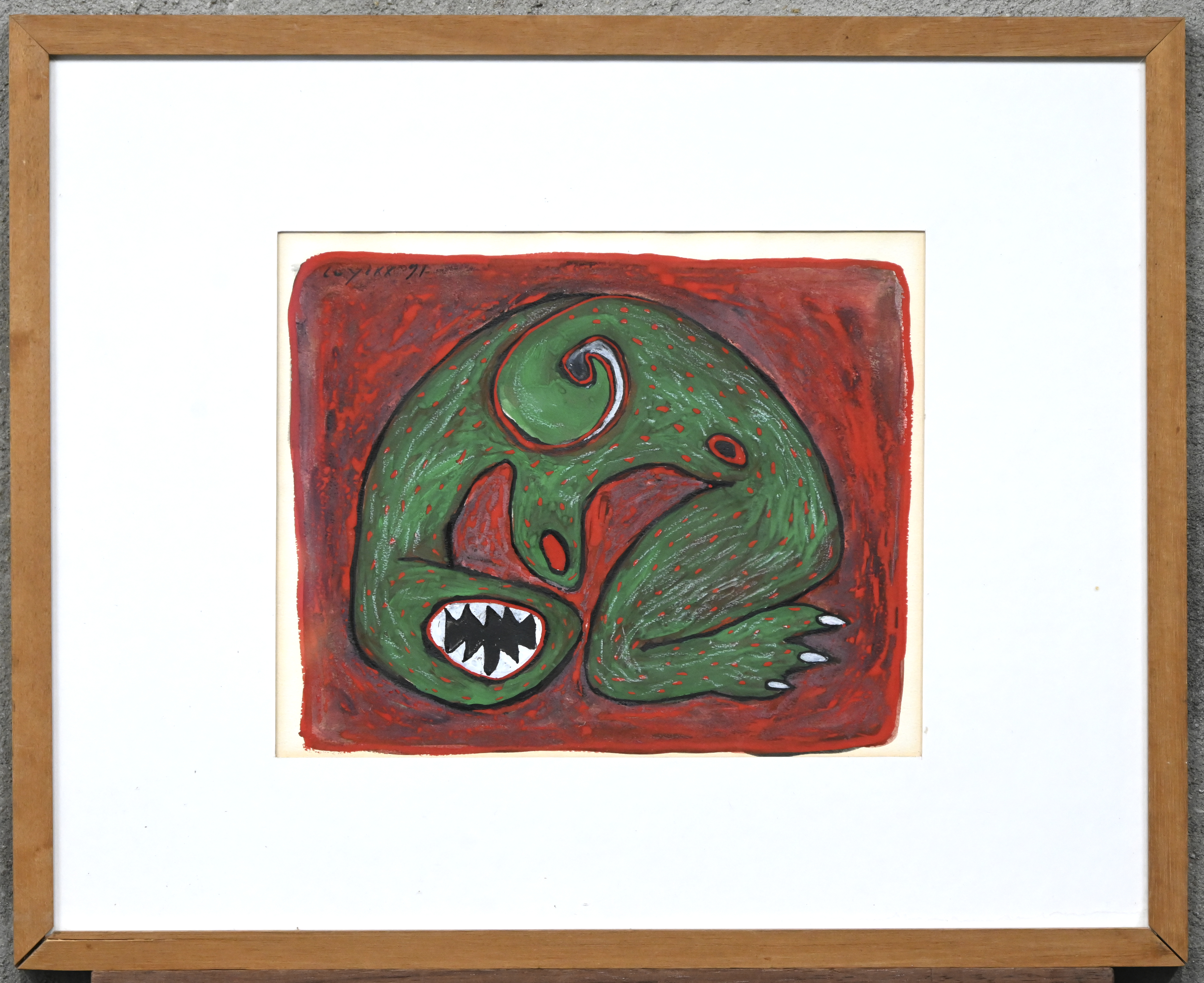 ‘De ondraaglijke lichtheid van het bestaan’, ‘De vrouw, de moeder’ & ‘Zonder titel’. Drie tekeningen, gemengde techniek. Getekend Luyckx ‘91 ‘De ondraaglijke lichtheid van het bestaan’, ‘De vrouw, de moeder’ & ‘Zonder titel’. Drie tekeningen, gemengde techniek. Getekend Luyckx ‘91.