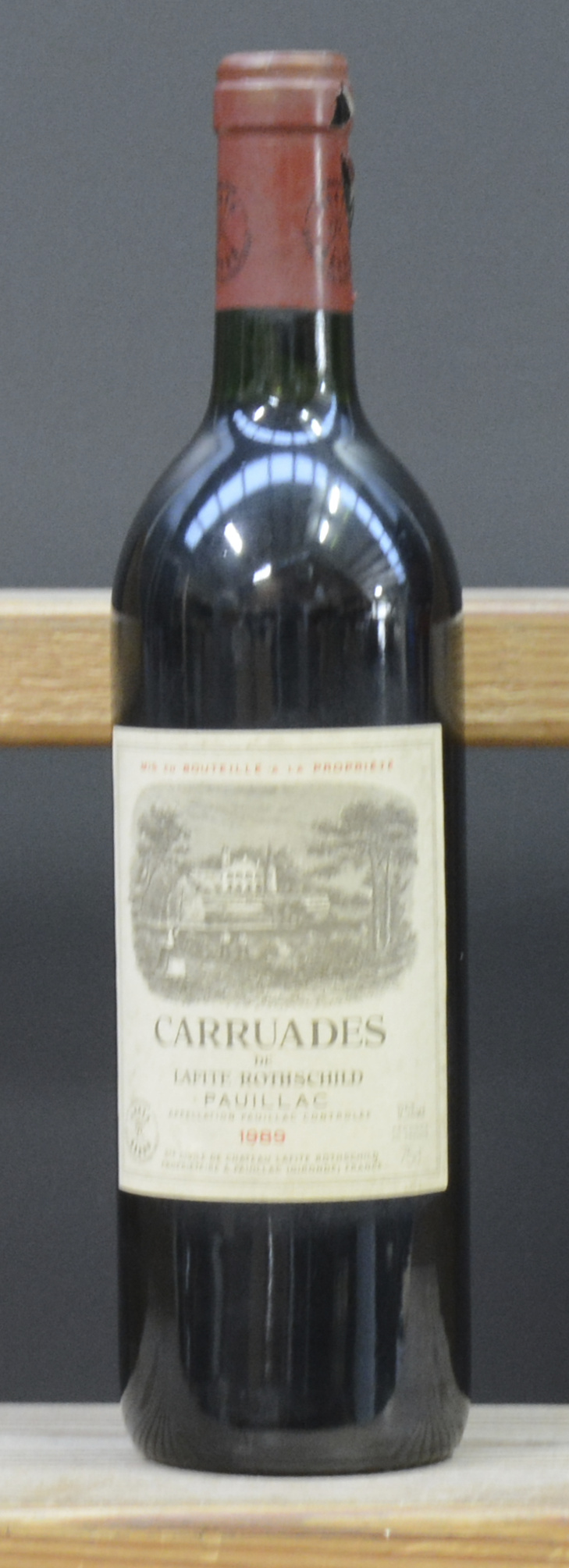 Carruades de Lafite-Rothschild A.C. Pauillac M.P Carruades de Lafite-Rothschild A.C. Pauillac M.P. 1989 aantal: 1 bt