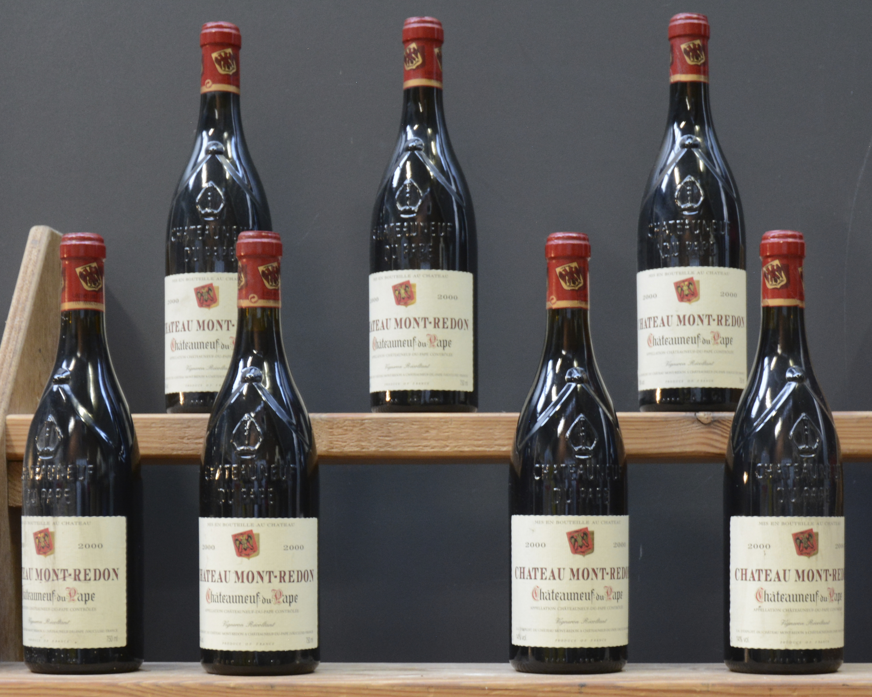 Ch. Mont-Redon A.C. Châteauneuf-du-Pape Ch. Mont-Redon, Châteauneuf M.C Ch. Mont-Redon A.C. Châteauneuf-du-Pape Ch. Mont-Redon, Châteauneuf M.C. 2000 aantal: 7 bt