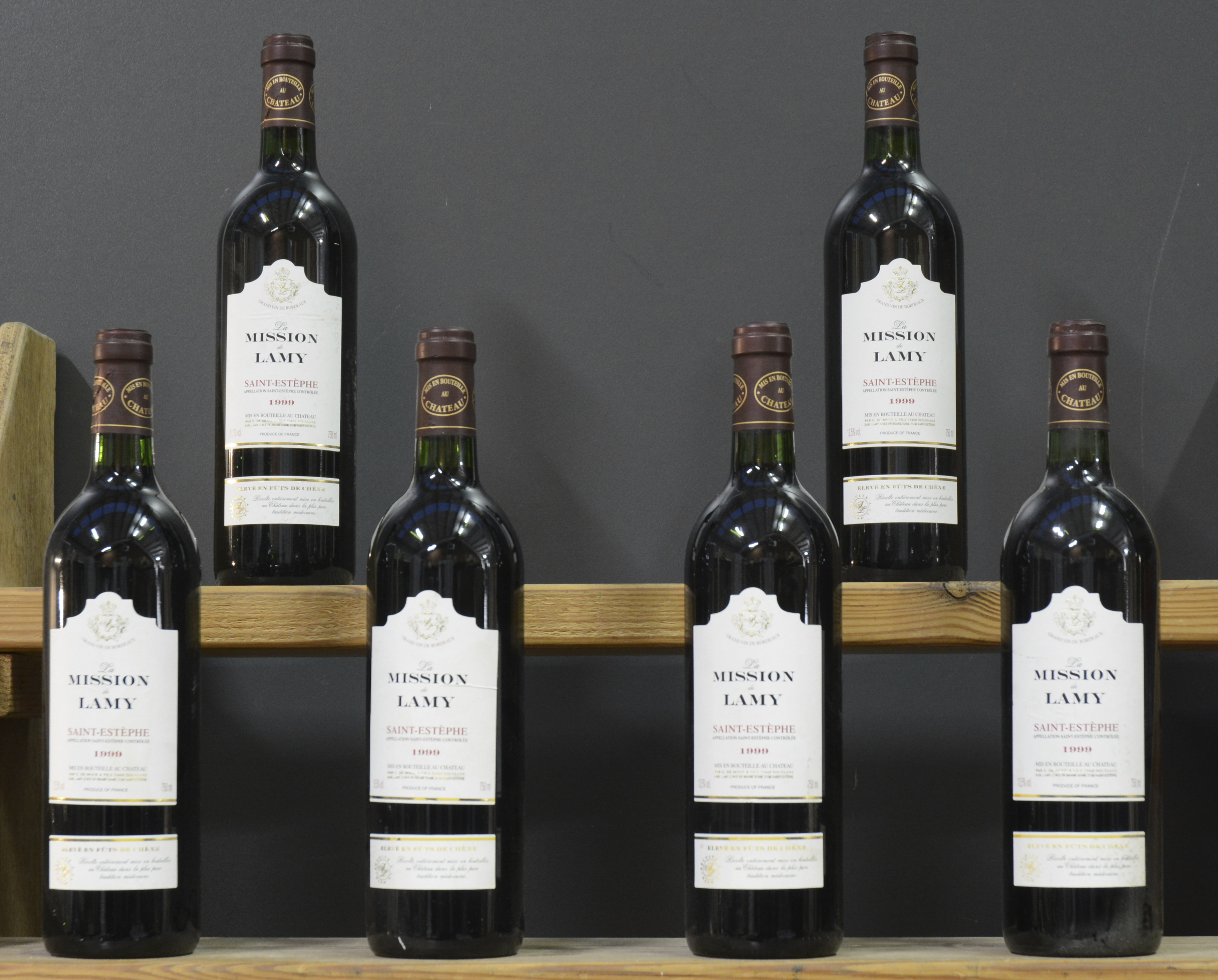 La Mission de Lamy A.C. St-Estèphe M.C La Mission de Lamy A.C. St-Estèphe M.C. 1999 aantal: 6 bt