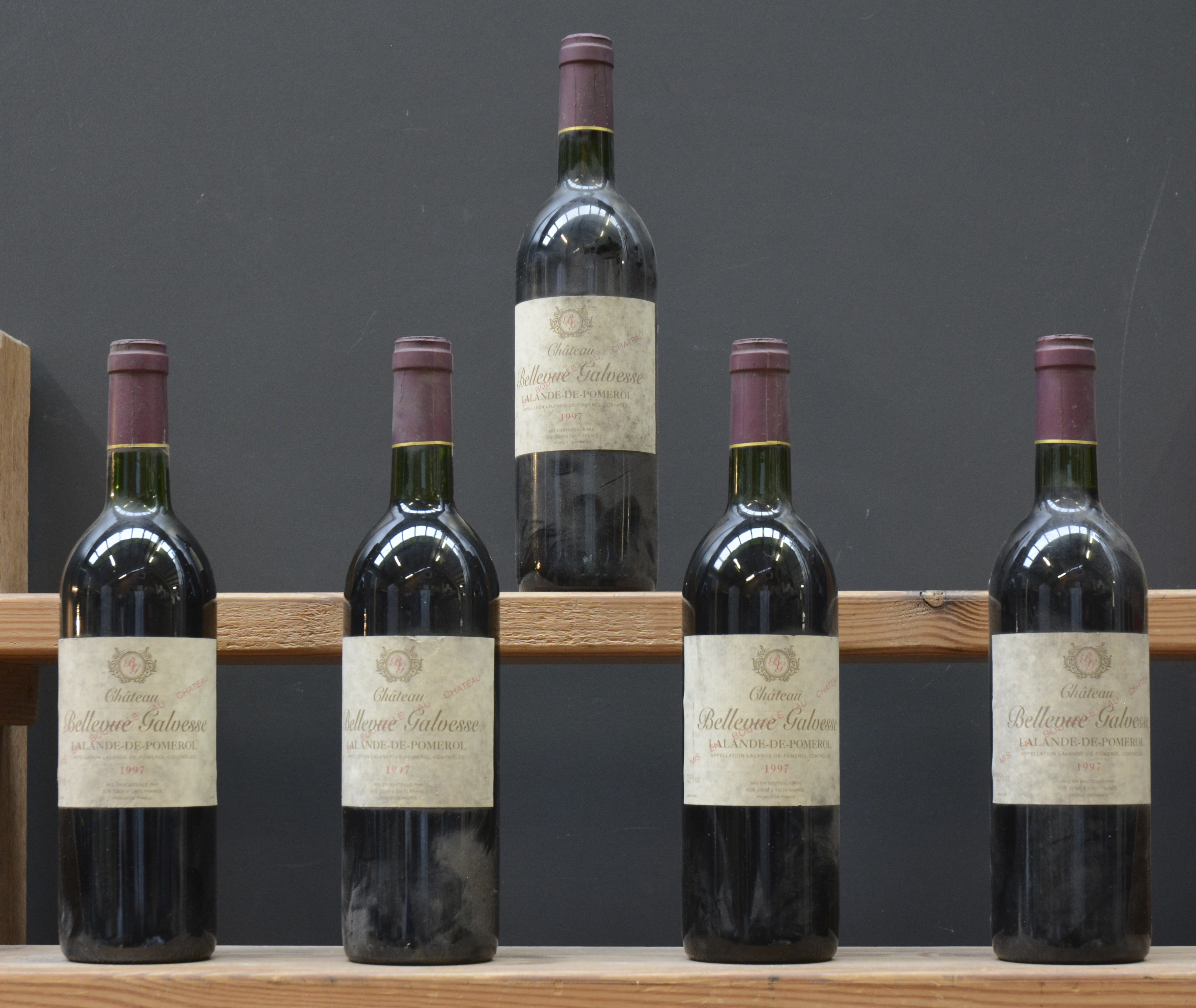 Ch. Bellevue Galvesse A.C. Lalande-de-Pomerol M.C Ch. Bellevue Galvesse A.C. Lalande-de-Pomerol M.C. 1997 aantal: 5 bt