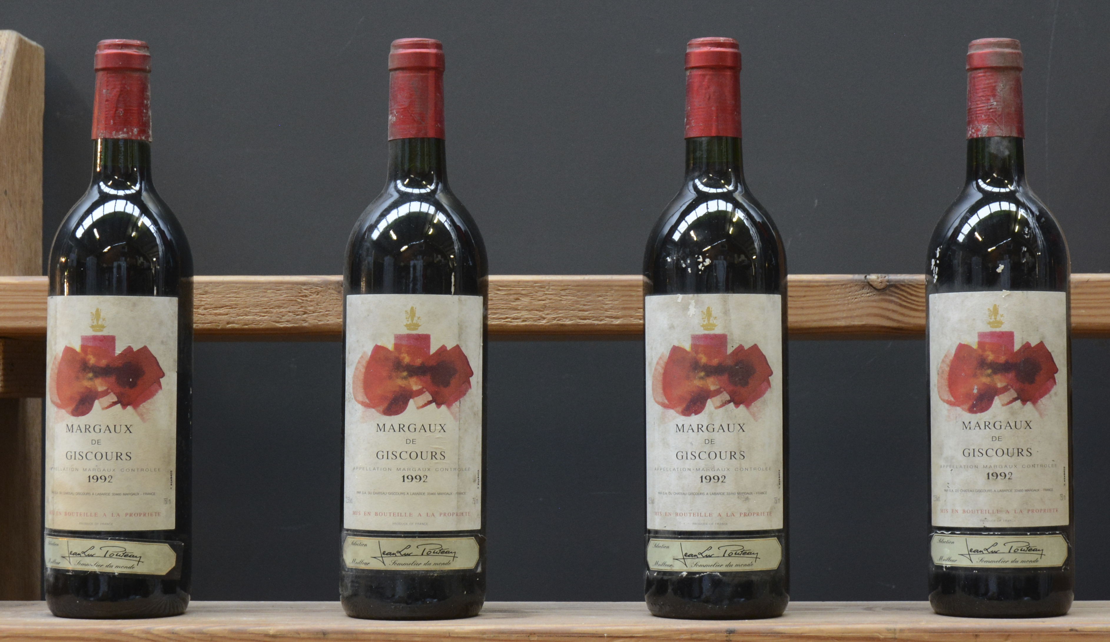 Margaux de Giscours A.C. Margaux M.P Margaux de Giscours A.C. Margaux M.P. 1992 aantal: 4 bt