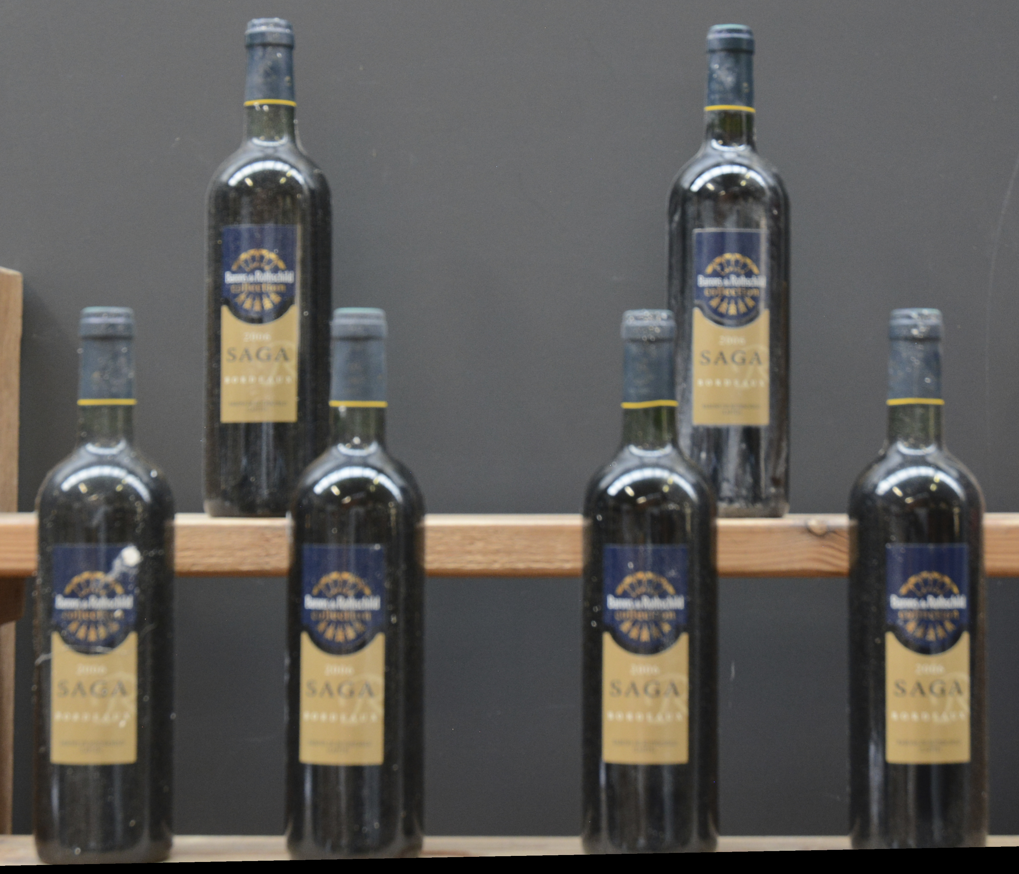 Saga, Barons de Rothschild Collection A.C. Bordeaux M.C Saga, Barons de Rothschild Collection A.C. Bordeaux M.C. 2006 aantal: 5 bt