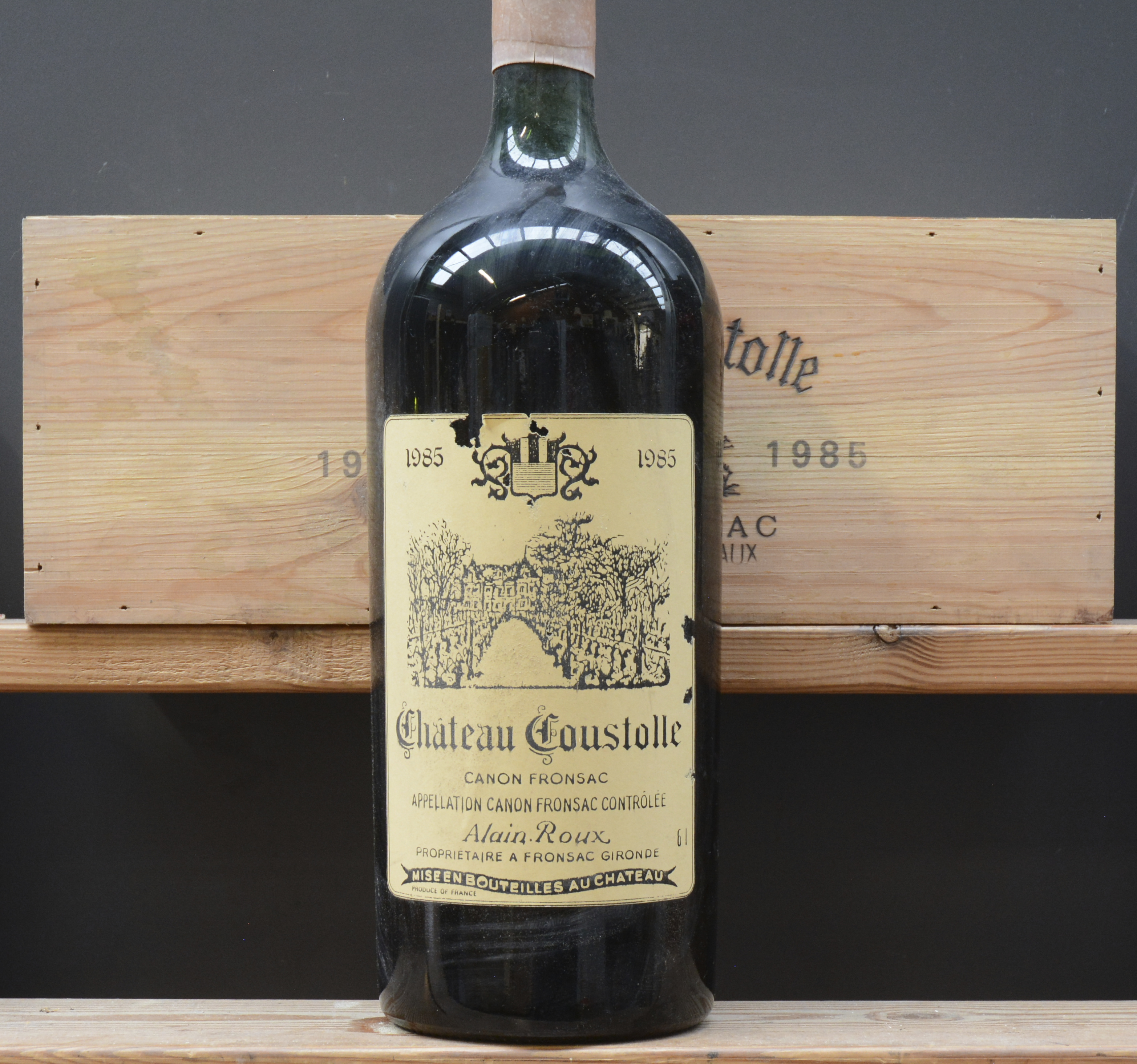 Ch. Coustolle A.C. Canon-Fronsac - M.C. O.K Ch. Coustolle A.C. Canon-Fronsac - M.C. O.K. 1985 aantal: 1 6 l