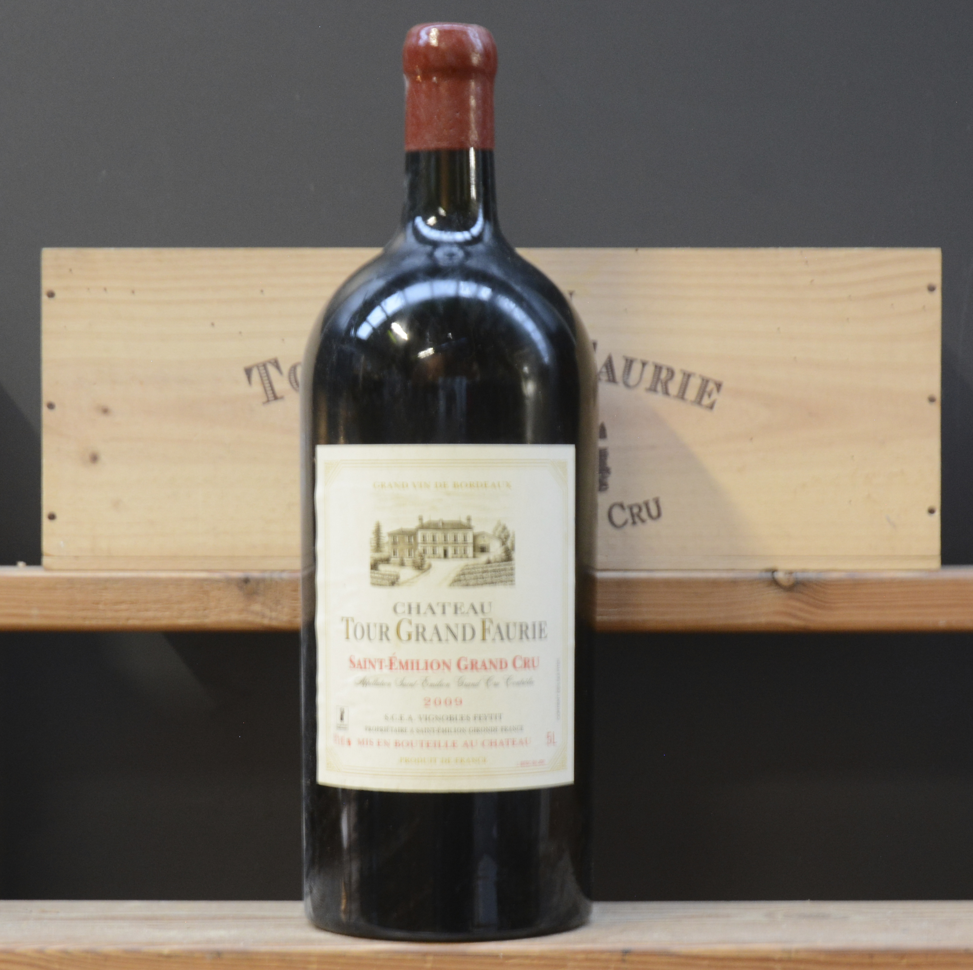 Ch. Tour Grand Faurie A.C. St-Emilion grand cru M.C. O.K Ch. Tour Grand Faurie A.C. St-Emilion grand cru M.C. O.K. 2009 aantal: 1 5 l