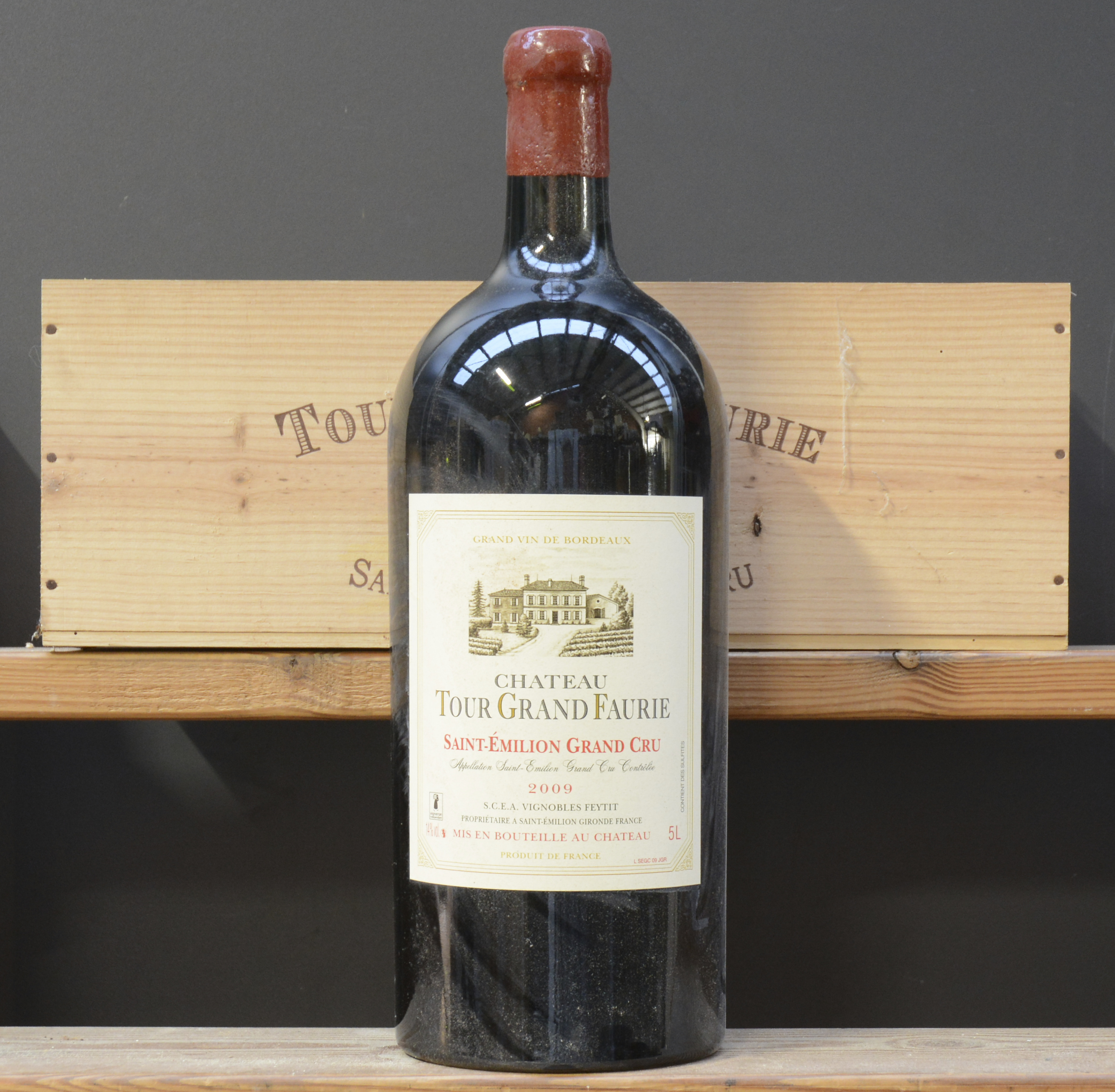 Ch. Tour Grand Faurie A.C. St-Emilion grand cru M.C. O.K Ch. Tour Grand Faurie A.C. St-Emilion grand cru M.C. O.K. 2009 aantal: 1 5 l