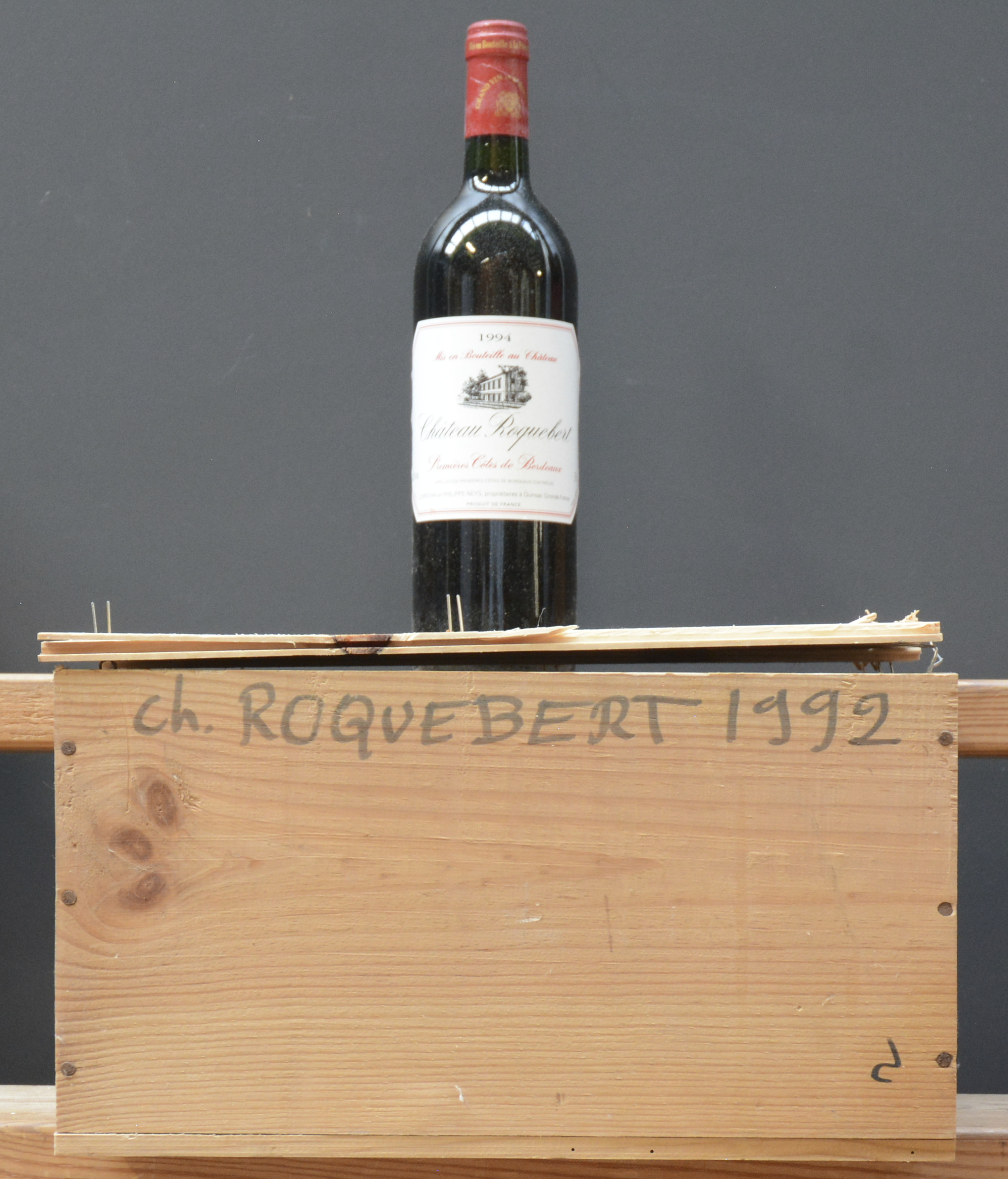Ch. Roquebert A.C. 1e Côtes de Bordeaux M.C. O.K Ch. Roquebert A.C. 1e Côtes de Bordeaux M.C. O.K. 1994 aantal: 6 bt