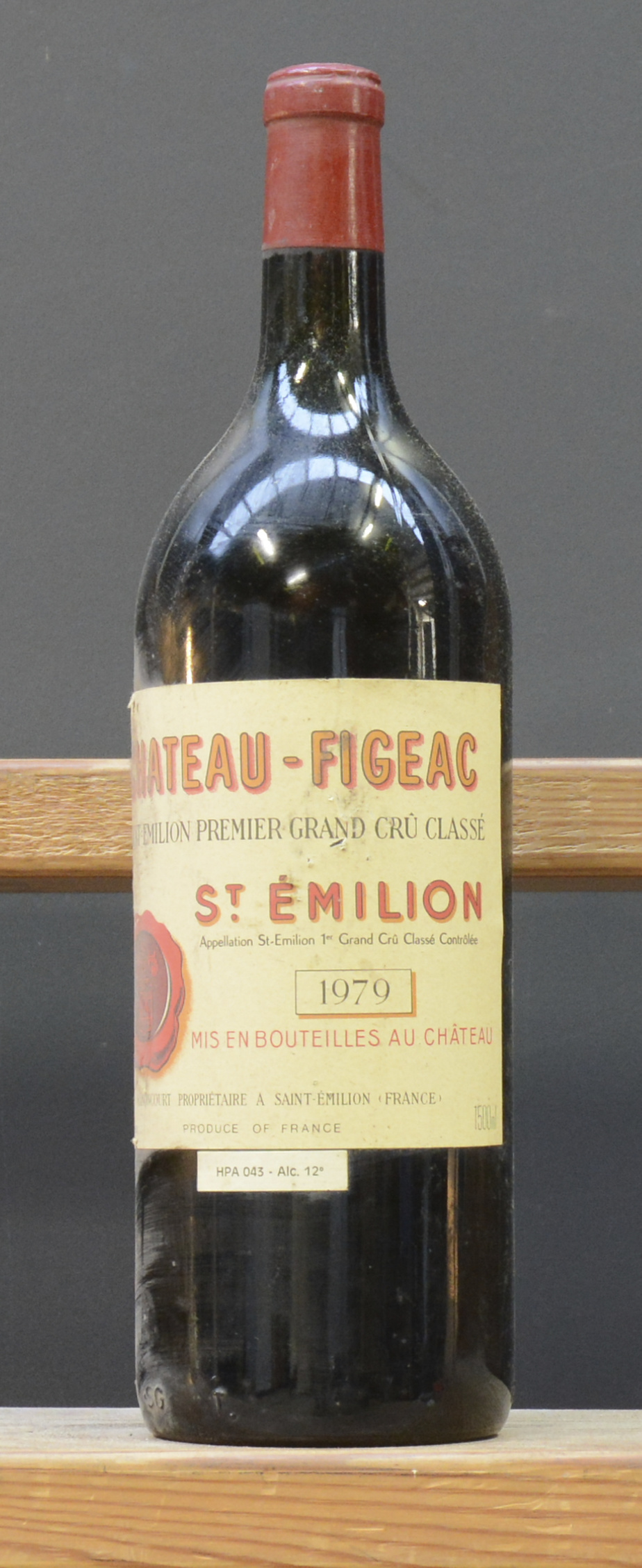Ch. Figeac A.C. St-Emilion 1e grand cru classé M.C. 1970 aantal: 1 Mag Ch. Figeac A.C. St-Emilion 1e grand cru classé M.C. 1970 aantal: 1 Mag. vts