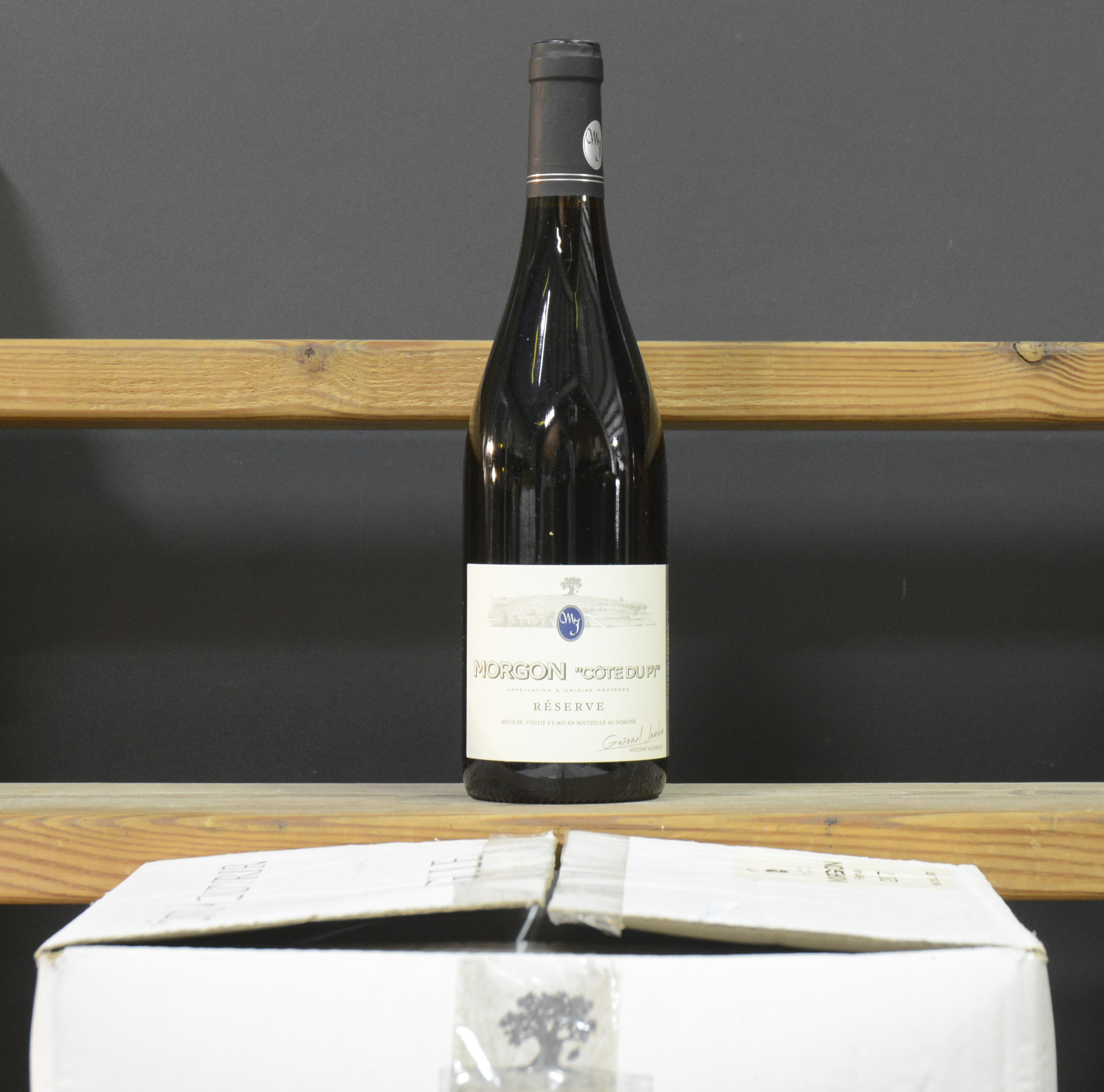 Morgon Côte du Py A.C. Dom. Guenael Jambon, Les Roches du Py M.D. O.D Morgon Côte du Py A.C. Dom. Guenael Jambon, Les Roches du Py M.D. O.D. 2017 aantal: 6 bt